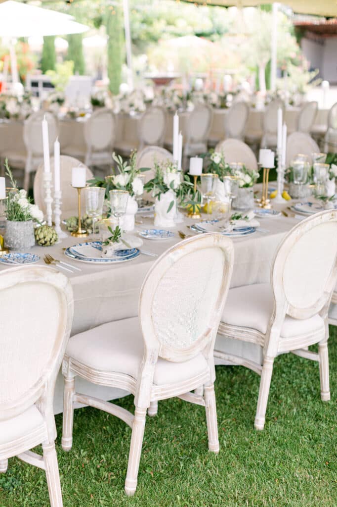 Italienische Weinbergshochzeit in Deutschland